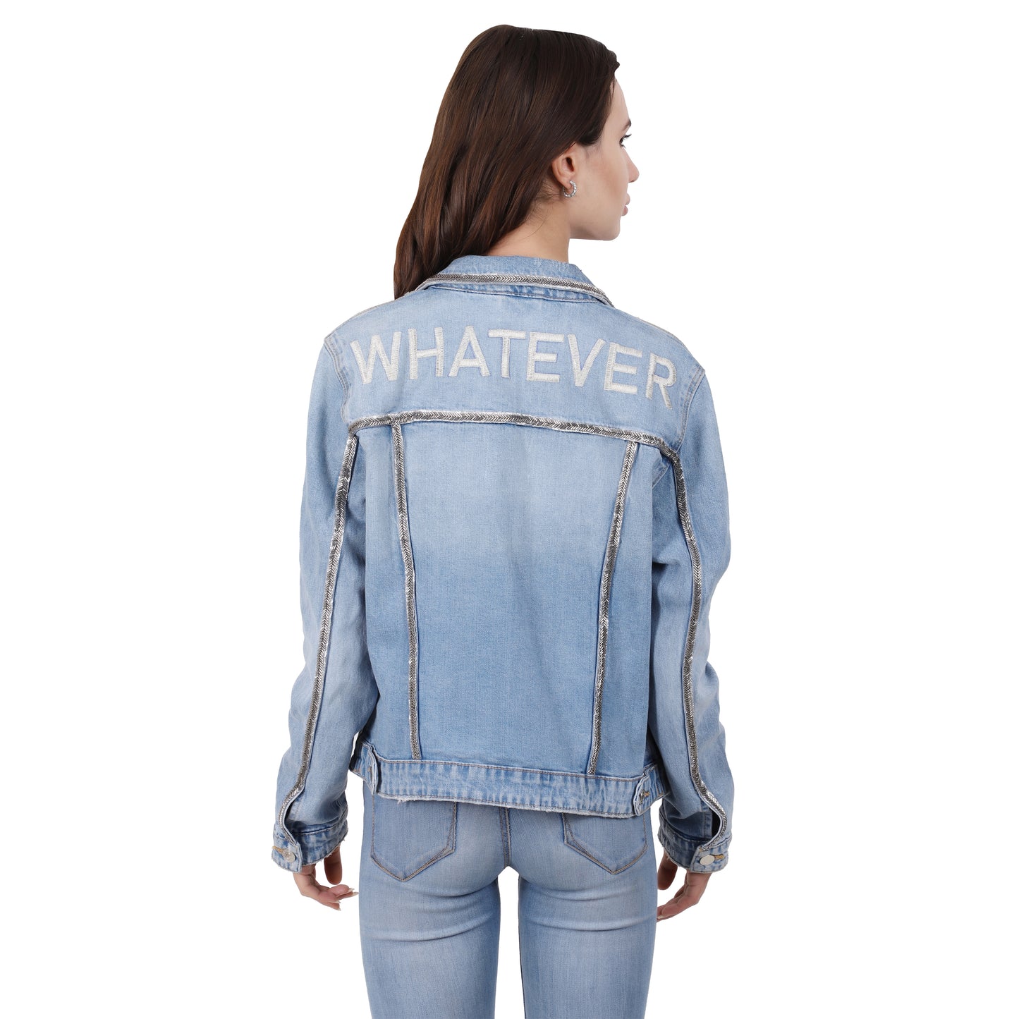 Whatever Embroidered Jacket