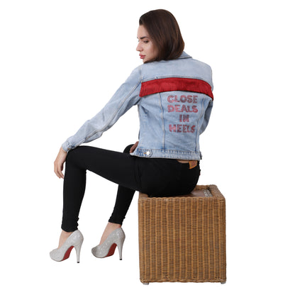 Close Deals In Heels Jacket
