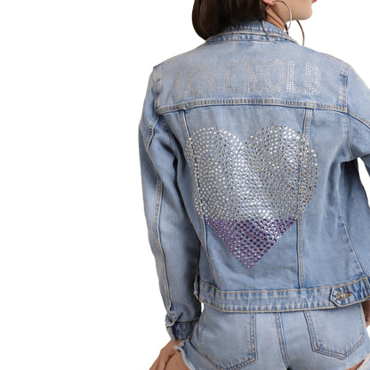 Rhinestone Love Bold Jacket